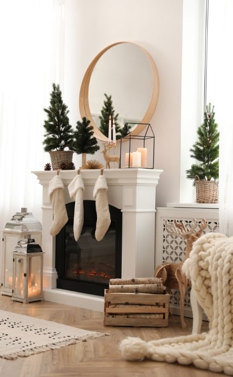 use a personal touch to style mantel